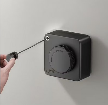 Invisible Retractable Clothes Drying Rope – Smart Drying, Zero Clutter
